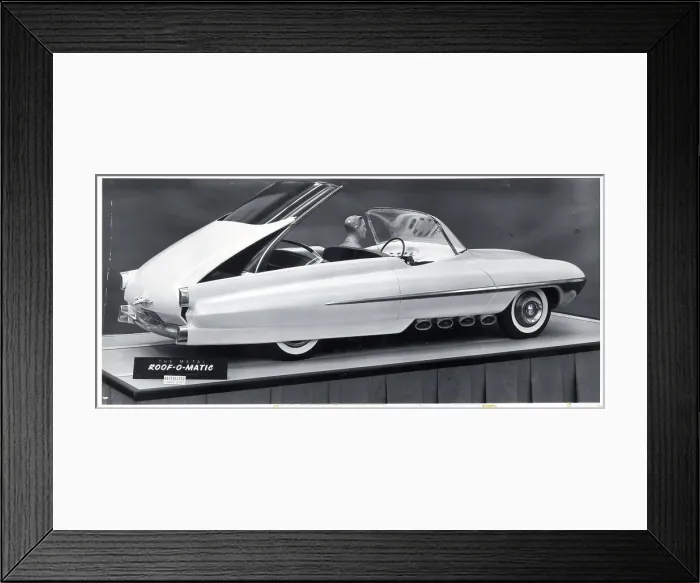 Framed Print : Scale Model of Convertible Ford Framed Print : Scale Model of Convertible Ford