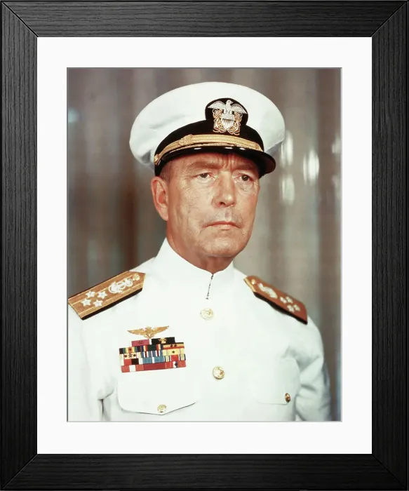 Framed Print : Portrait of Admiral Arthur W. Radford Framed Print : Portrait of Admiral Arthur W. Radford