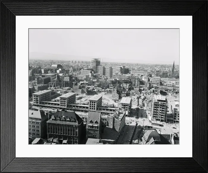 Framed Print : View of Modern Urban Architecture Framed Print : View of Modern Urban Architecture
