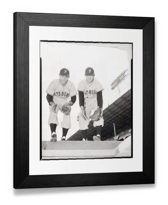 Framed Print : Pittsburgh Pirates Baseball Twins Framed Print : Pittsburgh Pirates Baseball Twins