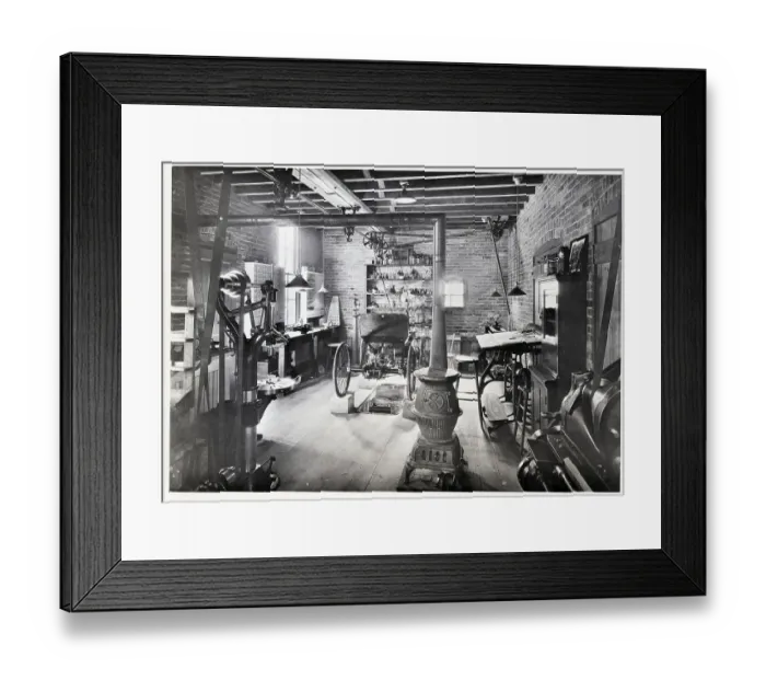 Framed Print : Birthplace of the Ford Automobile