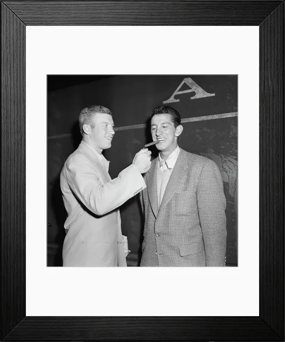Framed Print : Mantle Lights Cigar For Martin Framed Print : Mantle Lights Cigar For Martin