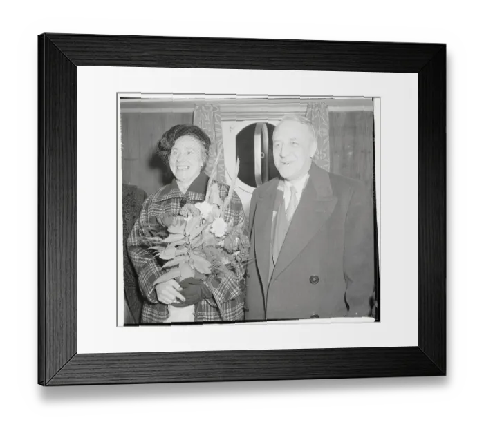 Framed Print : Portrait of Valerian A. Zorin with Wife Framed Print : Portrait of Valerian A. Zorin with Wife