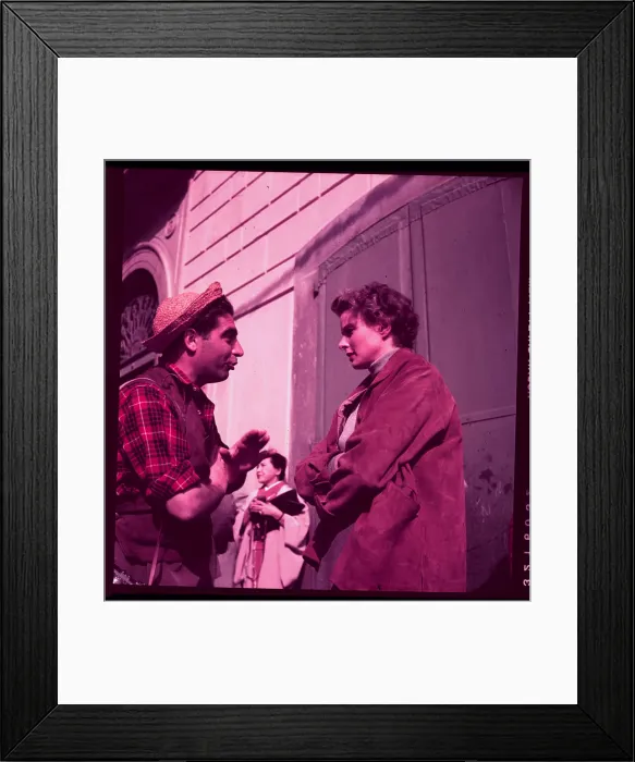 Framed Print : Ingrid Bergman on Movie Set Framed Print : Ingrid Bergman on Movie Set