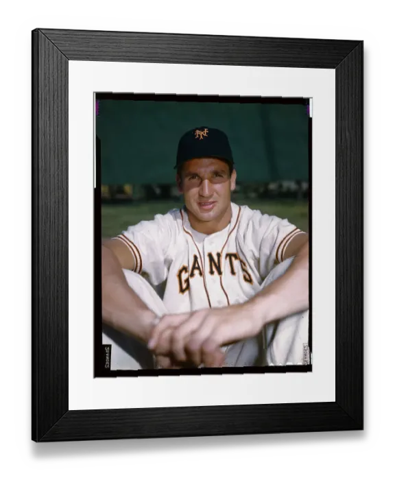 Framed Print : New York Giants Baseball Player Bobby Thomson Framed Print : New York Giants Baseball Player Bobby Thomson