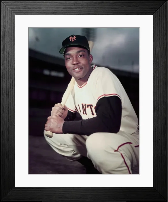 Framed Print : New York Giants Player Monte Irvin Framed Print : New York Giants Player Monte Irvin