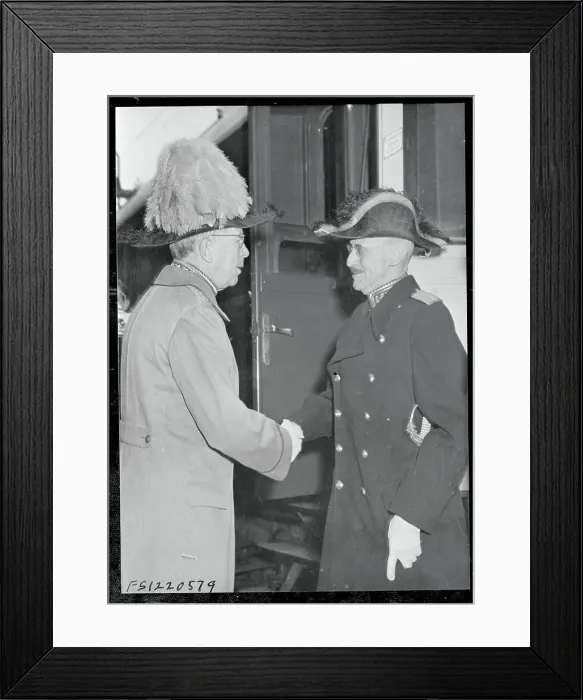 Framed Print : Norwegian and Swedish Kings Framed Print : Norwegian and Swedish Kings