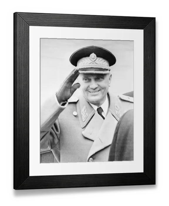 Framed Print : Portrait of Josip Broz Tito Framed Print : Portrait of Josip Broz Tito