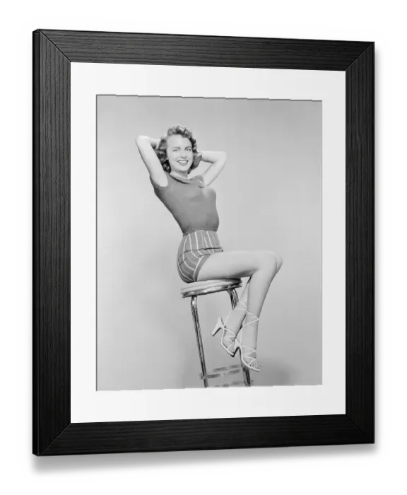 Framed Print : Portrait of Actress Terry Moore Framed Print : Portrait of Actress Terry Moore