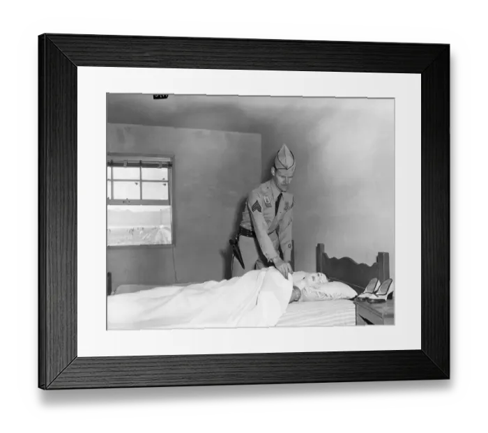 Framed Print : Preparation for A-Bomb Test Framed Print : Preparation for A-Bomb Test