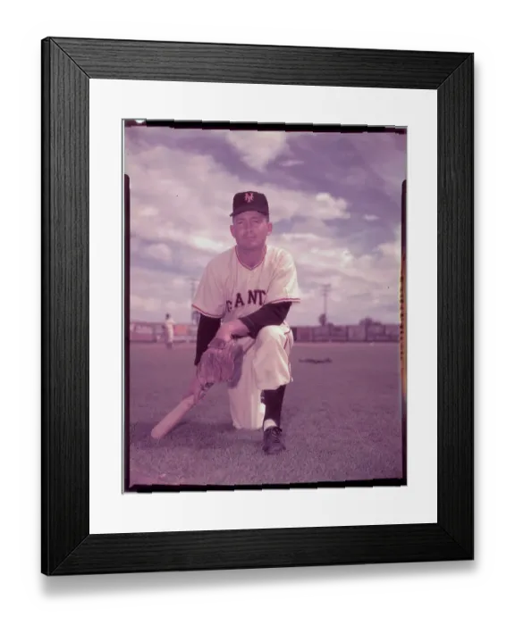 Framed Print : New York Giants Player Dave Williams