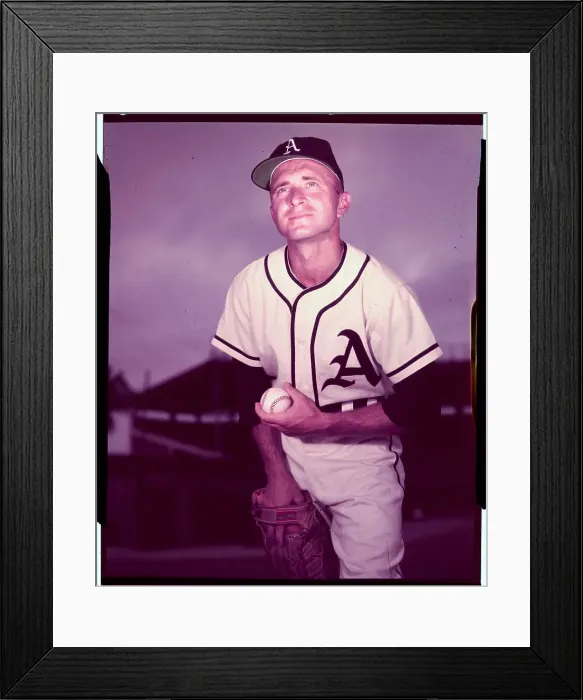 Framed Print : Philadelphia Athletics Player Bobby Shantz Framed Print : Philadelphia Athletics Player Bobby Shantz