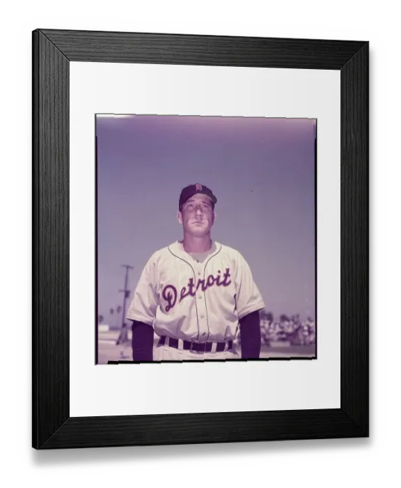 Framed Print : Portrait of Fred Hutchinson