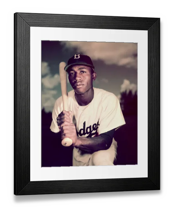 Framed Print : Brooklyn Dodgers Player Jim Junior Gilliam Framed Print : Brooklyn Dodgers Player Jim Junior Gilliam