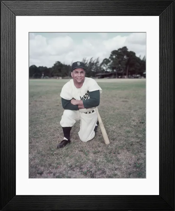 Framed Print : Baseball Player Roy Campanella Framed Print : Baseball Player Roy Campanella
