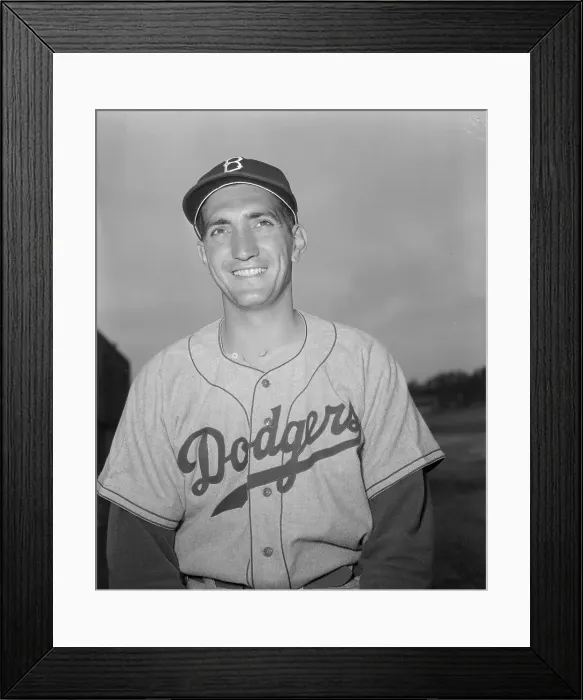 Framed Print : Brooklyn Dodger Ralph Branca Framed Print : Brooklyn Dodger Ralph Branca