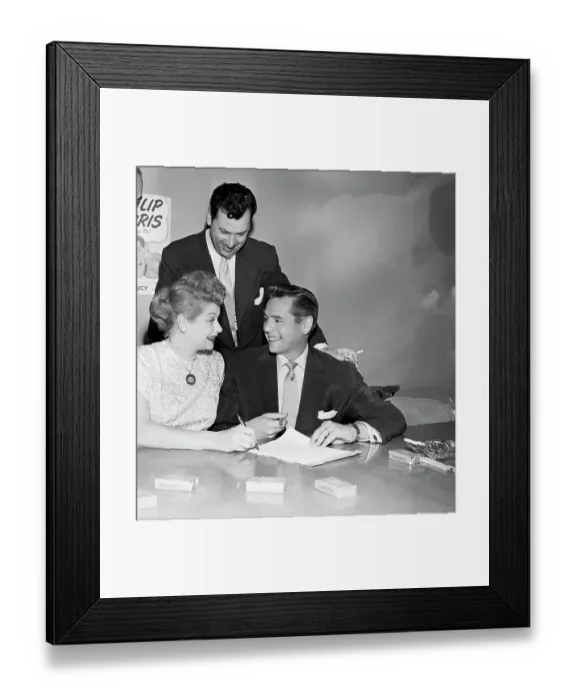 Framed Print : Lucille Ball And Desi Arnaz Framed Print : Lucille Ball And Desi Arnaz