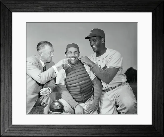 Framed Print : Roy Campanella and Friends Gesturing Framed Print : Roy Campanella and Friends Gesturing