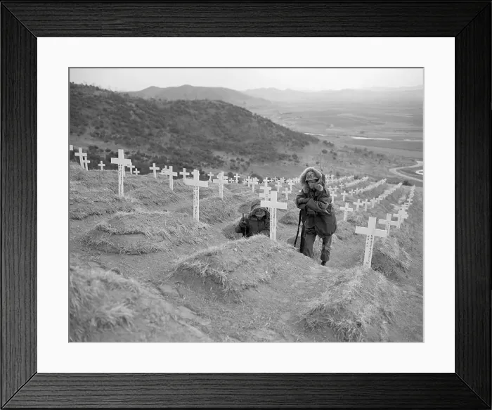 Framed Print : Marines Mourn A Fallen Friend Framed Print : Marines Mourn A Fallen Friend
