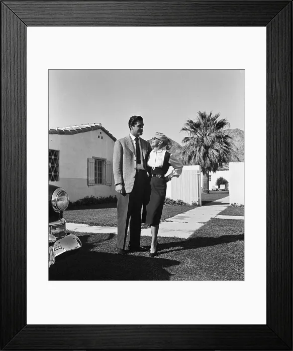 Framed Print : Portrait of Ginger Rogers and Jacques Bergerac Framed Print : Portrait of Ginger Rogers and Jacques Bergerac
