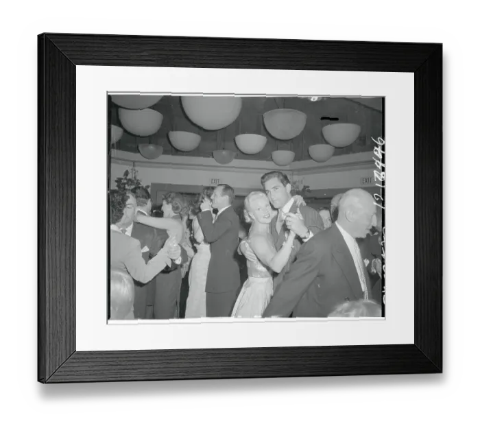 Framed Print : Portrait of Ginger Rogers and Jacques Bergerac Framed Print : Portrait of Ginger Rogers and Jacques Bergerac