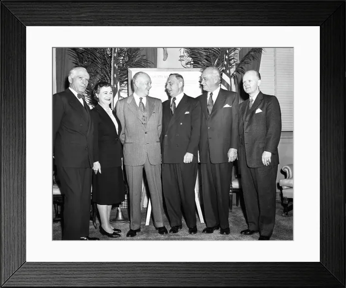 Framed Print : President Eisenhower at Prayer Breakfast Framed Print : President Eisenhower at Prayer Breakfast