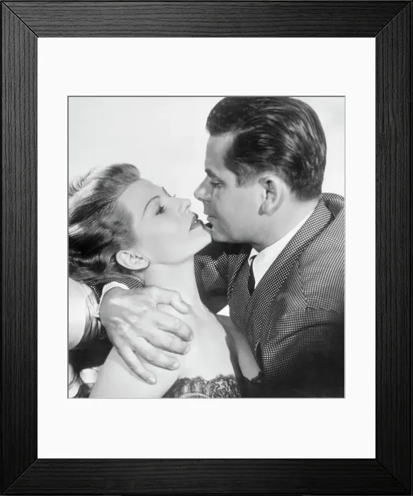 Framed Print : Rita Hayworth and Glenn Ford Framed Print : Rita Hayworth and Glenn Ford