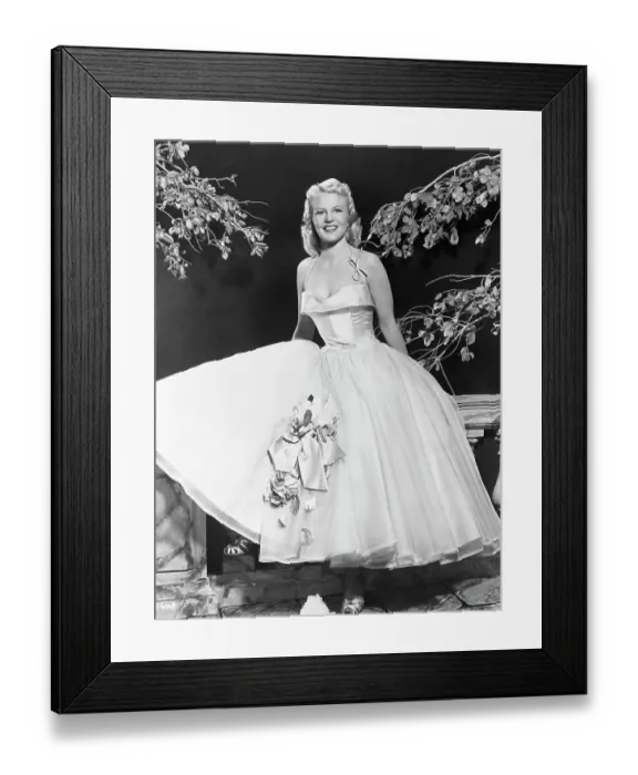 Framed Print : Portrait of Peggy Lee Wearing Gown Framed Print : Portrait of Peggy Lee Wearing Gown
