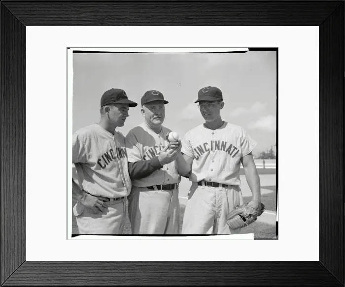 Framed Print : Baseball Greats Mingling Together Framed Print : Baseball Greats Mingling Together