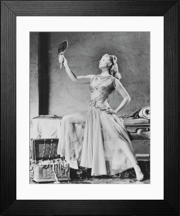 Framed Print : Rita Hayworth as Salome Framed Print : Rita Hayworth as Salome