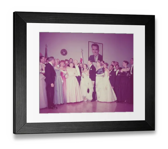 Framed Print : Dwight and Mamie Eisenhower with Movie and Opera Stars Framed Print : Dwight and Mamie Eisenhower with Movie and Opera Stars