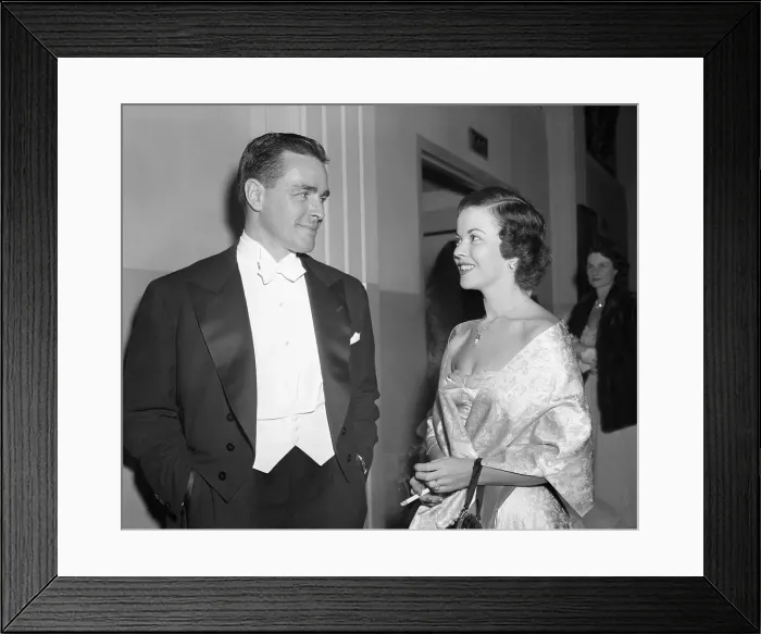 Framed Print : Shirley Temple and Charles Black at Ball Framed Print : Shirley Temple and Charles Black at Ball