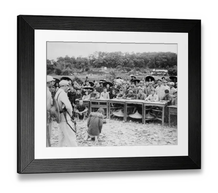 Framed Print : Huang Chin Chi in People Held Trial Framed Print : Huang Chin Chi in People Held Trial