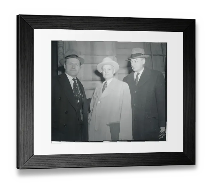 Framed Print : Nelson Rockefeller and Peers During Visit to President Eisenhower Framed Print : Nelson Rockefeller and Peers During Visit to President Eisenhower