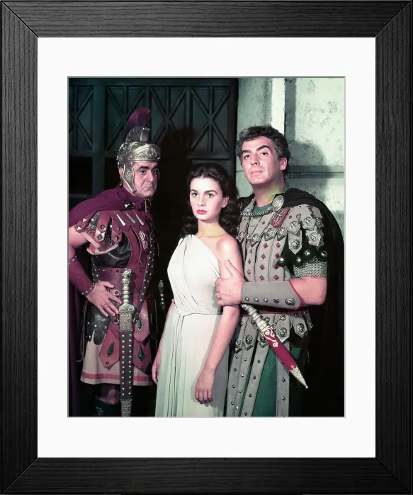 Framed Print : Cast of The Robe Framed Print : Cast of The Robe