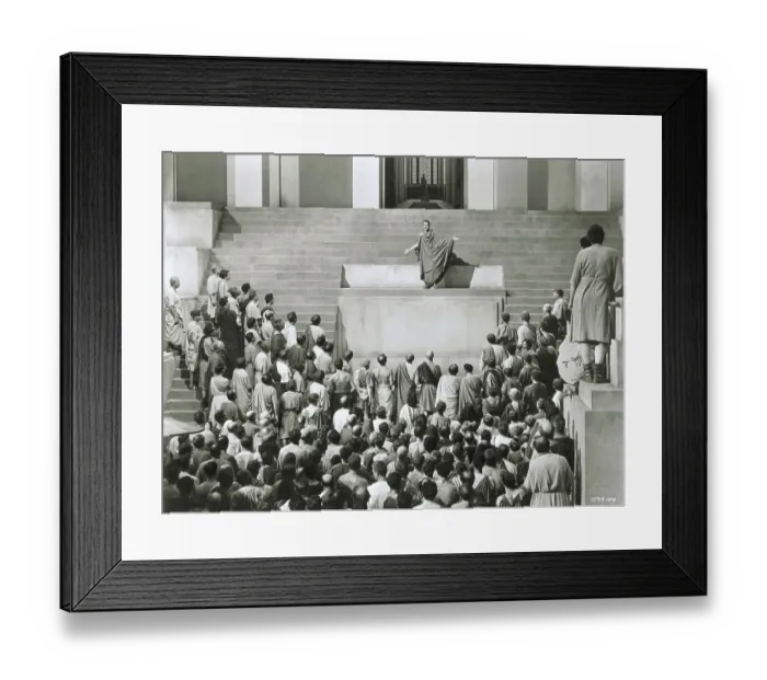 Framed Print : Scene from Julius Caesar Framed Print : Scene from Julius Caesar