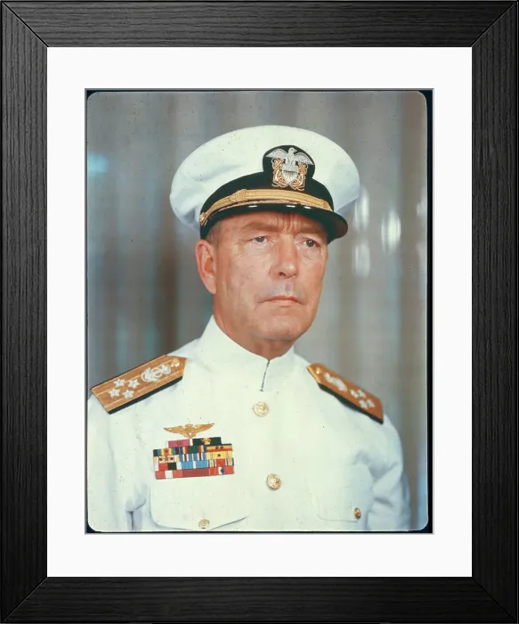 Framed Print : Portrait of Arthur Radford Framed Print : Portrait of Arthur Radford