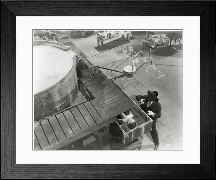 Framed Print : Scene from House of Wax Framed Print : Scene from House of Wax