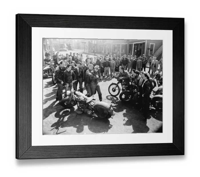 Framed Print : View of Marlon Brando on Set Framed Print : View of Marlon Brando on Set