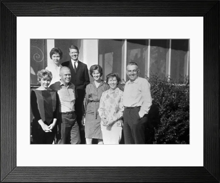 Framed Print : Jimmy Carter with His Family Framed Print : Jimmy Carter with His Family