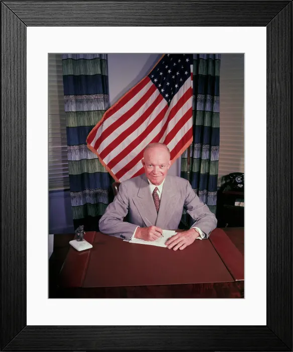 Framed Print : Dwight D. Eisenhower Framed Print : Dwight D. Eisenhower