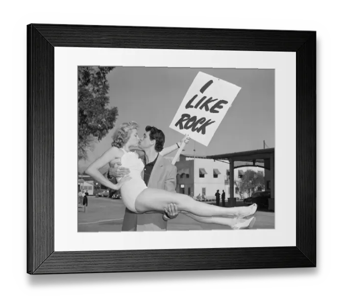 Framed Print : Rock Hudson Campaigning for Mayor Framed Print : Rock Hudson Campaigning for Mayor