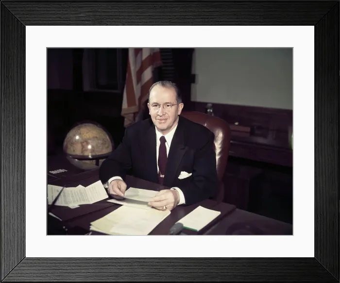 Framed Print : Agriculture Secretary Ezra Taft Benson Framed Print : Agriculture Secretary Ezra Taft Benson