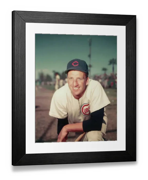 Framed Print : Baseball Player Ralph Kiner Framed Print : Baseball Player Ralph Kiner