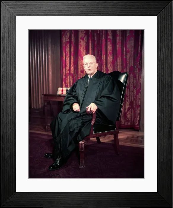 Framed Print : Portrait of Earl Warren Framed Print : Portrait of Earl Warren