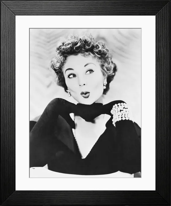 Framed Print : Portrait of Magda Gabor Framed Print : Portrait of Magda Gabor
