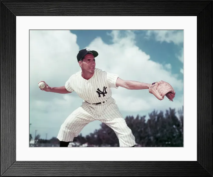 Framed Print : Phil Rizzuto Of Yankees In Uniform Framed Print : Phil Rizzuto Of Yankees In Uniform
