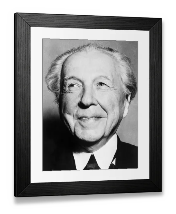 Framed Print : Frank Lloyd Wright Framed Print : Frank Lloyd Wright