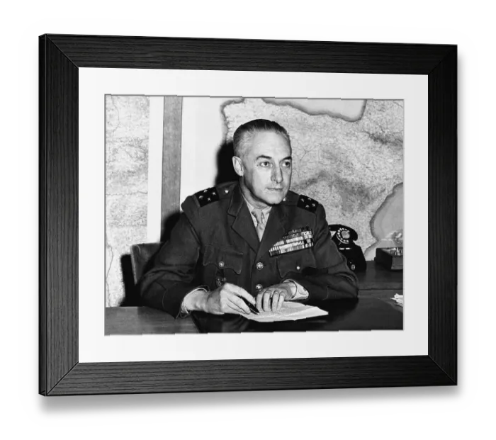 Framed Print : General Henri Navarre