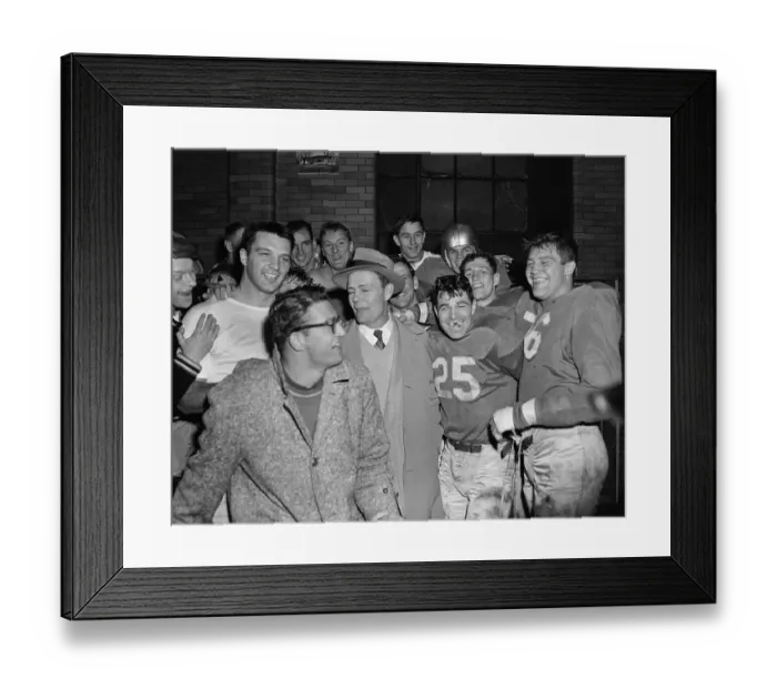 Framed Print : Detroit Lions Celbrating in Locker Room Framed Print : Detroit Lions Celbrating in Locker Room